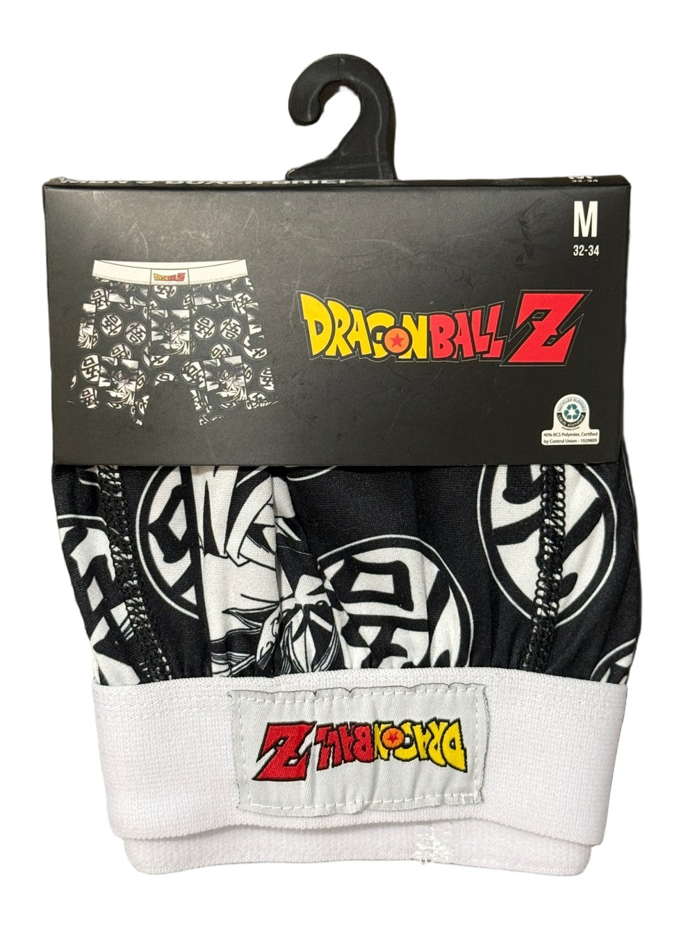 Dragon Ball Z Goku Licensed Boxer Briefs - Size Medium - NWT